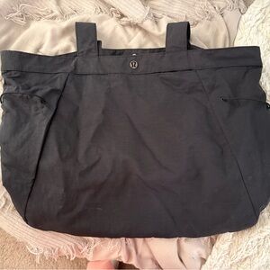 Lululemon Athletica Charcoal Tote Bag